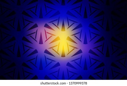  background with polygonal style. Illustration with set of colorful triangles. Modern template for landing page.