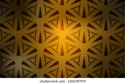  background with polygonal style. Illustration with set of colorful triangles. Template for wallpapers.