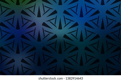  background with polygonal style. Modern abstract illustration with colorful triangles. Best design for poster, banner.