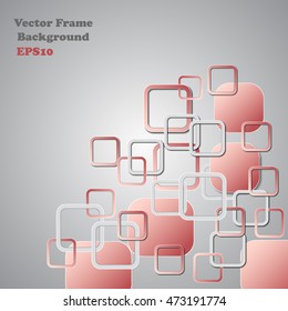 Background polygons cut paper- design template. Vector illustration for your business presentation