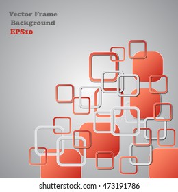 Background polygons cut paper- design template. Vector illustration for your business presentation