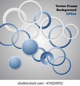 Background polygons cut paper- design template. Vector illustration for your business presentation
