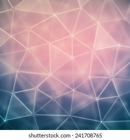 Background with polygons, eps 10