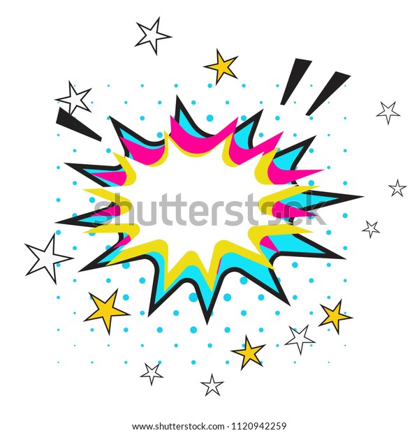 Background Pop Art Stars Vector Illustration Stock Vector (Royalty Free) 1120942259 Shutterstock