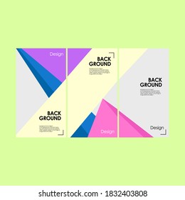 Plantilla de diseño de afiches y antecedentes para medios sociales 