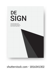 Background and Poster Design Templates. Elegant abstract geometric design. Vector Illustrations for Covers, books, social media stories and Pages