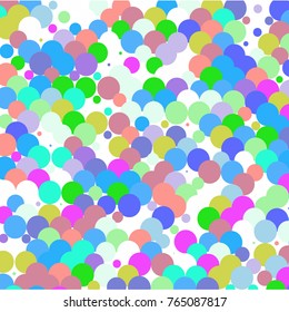 Background for a poster of multi-colored dots