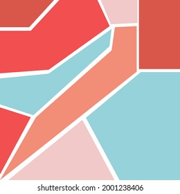 Background and poster work with soft colors. Vector illustration works.