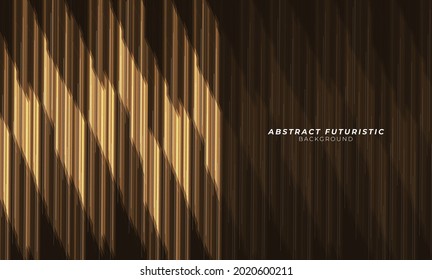 Background power of technology design and futuristic geometric perspective design. Abstract futuristic and tech background, Abstract art wallpaper. Vector illustration.