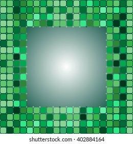 Background for presentation, greeting card, flyer or brochure.  Vector background with abstract geometric shapes pattern. Vector illustration. 