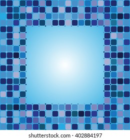 Background for presentation, greeting card, flyer or brochure.  Vector background with abstract geometric shapes pattern. Vector illustration. 