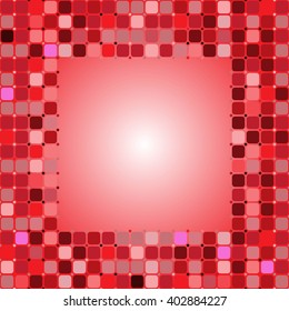 Background for presentation, greeting card, flyer or brochure.  Vector background with abstract geometric shapes pattern. Vector illustration. 