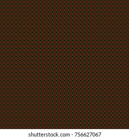 Background for printing brochure, poster, textile design, fabric, card. Vector seamless creative pattern with hand draw geometric composition in modern abstract style in black, brown and orange colors