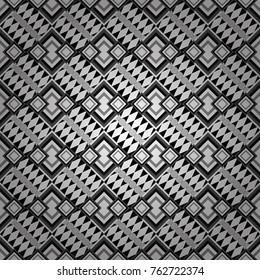 Background for printing brochure, poster, textile design, fabric, card. Vector seamless creative pattern with hand draw geometric composition in modern abstract style in white, gray and black colors.