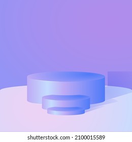 Background for product podium. Purple Background. 