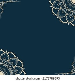 Hintergrund Promotion-Kopienraum eid al adha mubarak Deckeneinladung Grenz-Rahmen-Papier