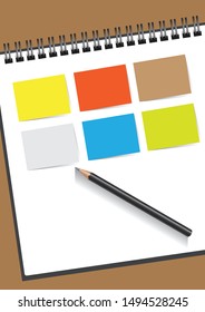 background props using pencils and colored pencils
Good to use individual materials by modifying them.