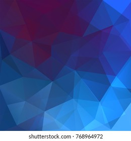 Background of purple, blue geometric shapes. Mosaic pattern. Vector EPS 10. Vector illustration