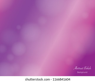 Background purple bokeh