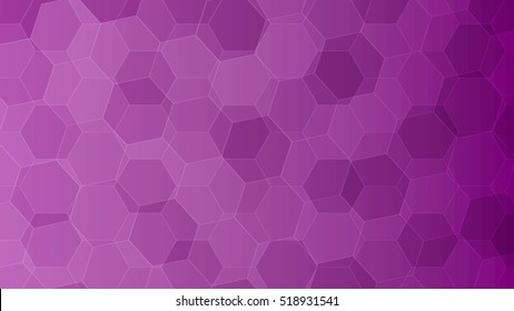 Background with purple honeycombs. Elements for your design vector illustration