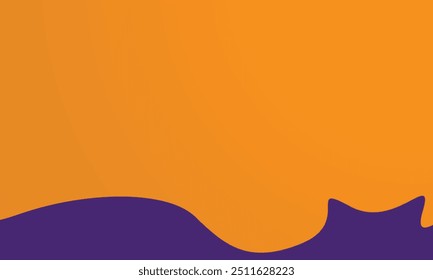 Background with purple and orange color suitable for halloween, and also others