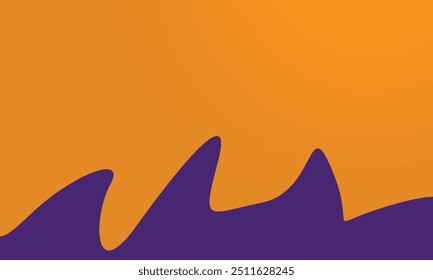 Background with purple and orange color suitable for halloween, and also others