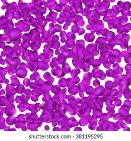 Background of purple rose petals. EPS 10 vector file included