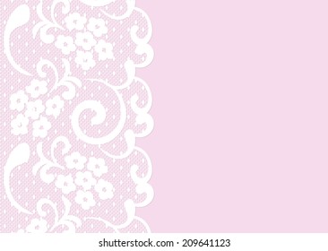 Background of the race of small flowers