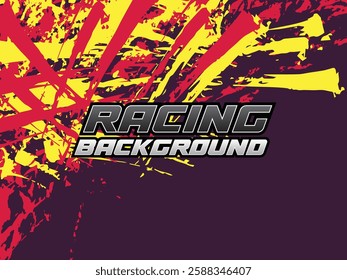 Background Racing Abstract geometric background for sports, t-shirt, racing car livery