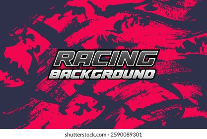 Background Racing Abstract geometric background for sports, t-shirt, racing car livery