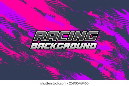 Background Racing Abstract geometric background for sports, t-shirt, racing car livery