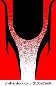 background racing line with halftone for jersey sport games wrapping 