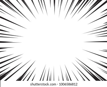 Background Radial Speed Lines Comic Books Stock Vector (Royalty Free ...