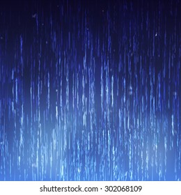 Background with rain. Eps 10