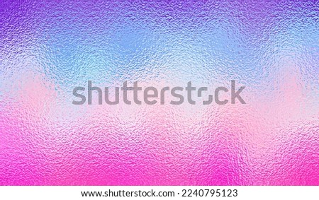 Background rainbow glitter foil. Backdrop pastel color. Purple, pink and blue dreamy gradient. Cute candy shine ombre for girly prints design. Twinkle paper with neon effect. Vector illustration 