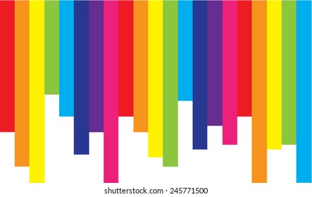 background with rainbow lines