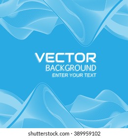 BACKGROUND RAINBOW RIBBON EFFECT BLUE