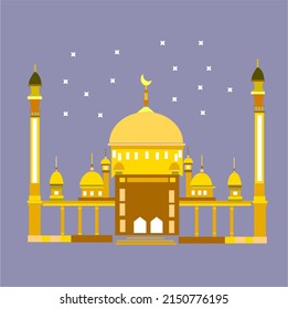 Hintergrund ramadan star und moschee kareem.Gut für walpaper room.