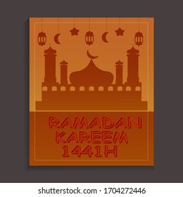 Hintergrund für Ramadhan-Aktivitätsbücher oder islamische Zeitschriften