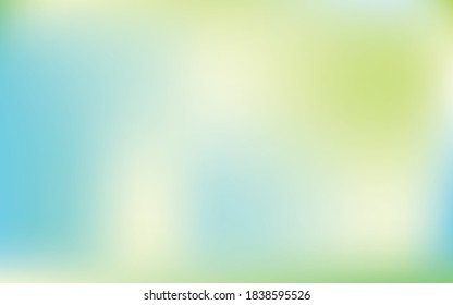 The background is ready to use. Elegant backdrop for masterpieces. Light Blue, Green vector blur background. Colorful illustration in abstract style with gradient.