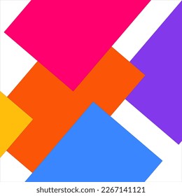 background red and blue arrow