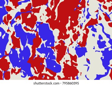 background with red, blue and gray spots and divorces