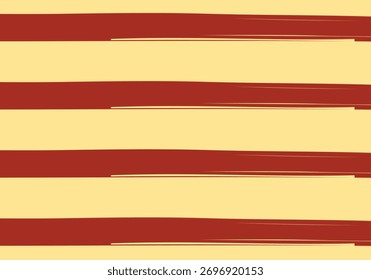 Hintergrund roter Pinselstriche auf gelbem Hintergrund