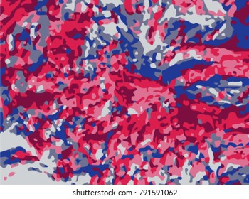 background with red, burgundy, gray and blue spots and divorces