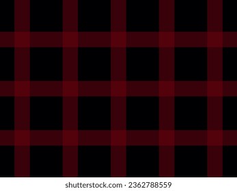 Background with red checkered pattern, vector illustration.Red and Black Lumberjack Buffalo Plaid.