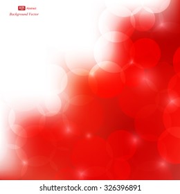 background red, circles, cells