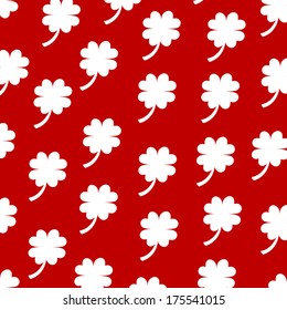 background of red clover