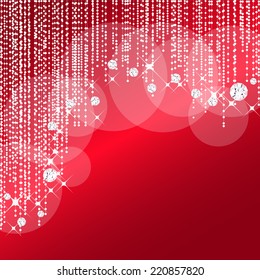 Background of red and diamond