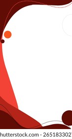 Background with red fluid,background abstract wave for banner, social media, brochure, poster and landing page