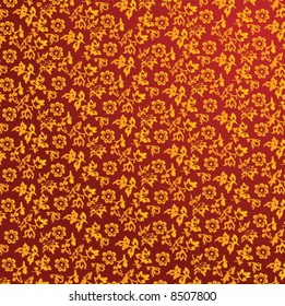 background red & gold